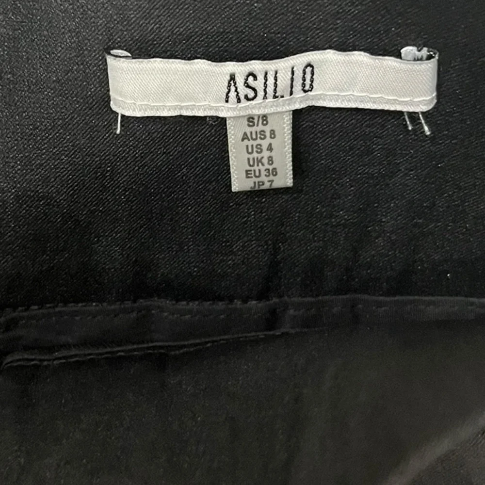 ASILIO “On The Run” Black Pants | Size US 4 - Picture 5 of 5